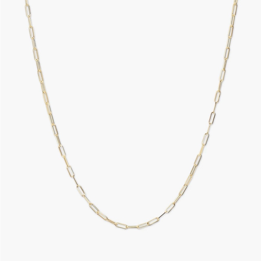 Mejuri 14k Yellow Gold Boyfriend Necklace (men’s or women’s)